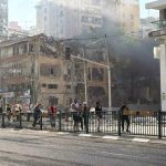 Para pemukim Zionis Israel yang panik berlarian ke jalanan Tel Aviv setelah gelombang baru serangan rudal Iran