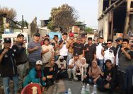 SBIF Forkabi Jakarta Utara bersama warga terdampak kebakaran.