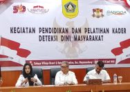 Pembukaan Diklat Kader Deteksi Dini Masyarakat oleh Bakesbangpol Kabupaten Bogor di Cahaya Village Resort, Megamendung, Senin (17/6/2025).