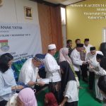 Wujud kepedulian Pemerintah Desa Karang Tengah kepada anak-anak yatim pada peringatan 1 Muharram 1447 H di Kecamatan Pagedangan, Kabupaten Tangerang.