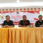 Dialog Kebangsaan digelar di Yayasan Vihara Hemadhiro Mentawai Mawar, Kapuk, Jakarta Barat. (Foto: Baratv)