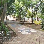 Suasana Taman Pisang setelah penataan oleh Disbudpar Kota Tangerang. (Foto: Dokumentasi Baratv.id)