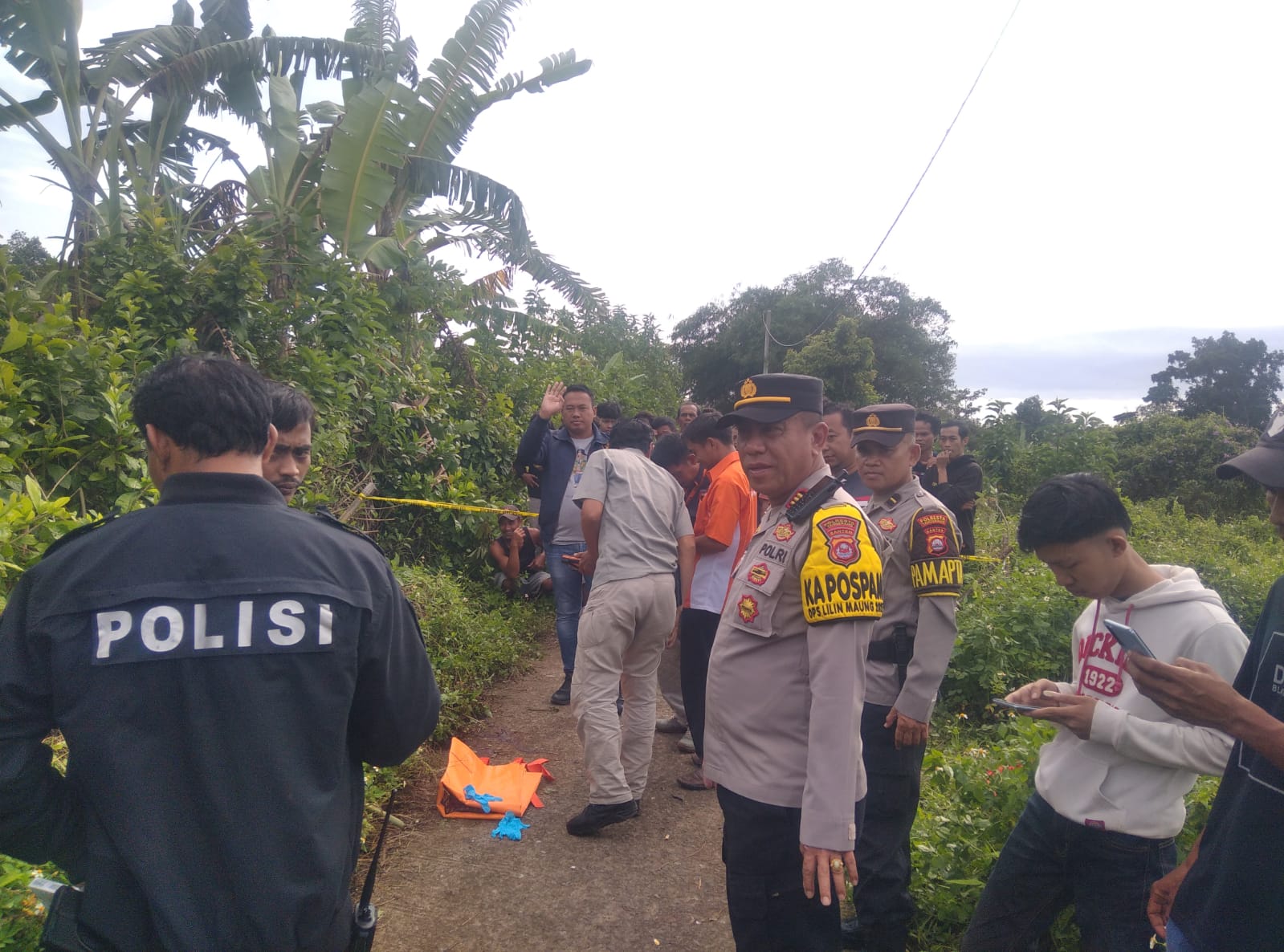 Mayat Pria Ditemukan di Jambe Tangerang, Polisi Duga Korban Pembunuhan