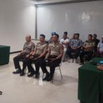 Sidang internal Polres Bogor terhadap anggota Polsek Parung Panjang yang terbukti melanggar SOP dalam penanganan warga.
