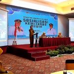 Sosialisasi Kemitraan Media Pemkab Tangerang saat pemaparan evaluasi capaian kinerja Bupati dan Wakil Bupati Kabupaten Tangerang Tahun 2025 di Yasmin Hotel, Tangerang.
