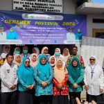 Kegiatan Gerebek Posyandu 2026 di Desa Karang Tengah, Kecamatan Pagedangan, Kabupaten Tangerang, bersama pemerintah desa, puskesmas, dan unsur kecamatan.