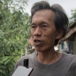 Tangkapan layar video iNews menampilkan Sudrajat, pedagang es jadul, saat memberikan keterangan terkait dugaan kekerasan yang dialaminya.