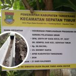 Pemasangan Tanpa Amparan Bawah dan Dikerjakan Saat Tergenang Air, Proyek Drainase APBD Kabupaten Tangerang 2026 Dipertanyakan