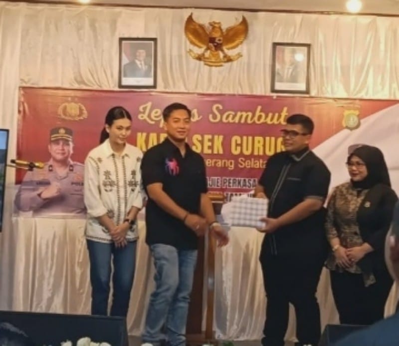 Lepas Sambut Kapolsek Curug, Kepemimpinan Baru Siap Perkuat Keamanan Wilayah