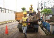 Musim Hujan Picu Jalan Berlubang, Pemkot Tangerang Gerak Cepat Lakukan Patching