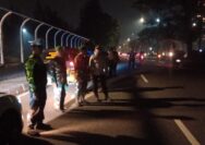 TNI-Polri Patroli Malam di Curug Tangerang, Situasi Aman Tanpa Gangguan