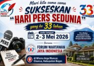Ketum FWJ Indonesia: HPS 2026 Jadi Momentum Global Perkuat Kebebasan Pers