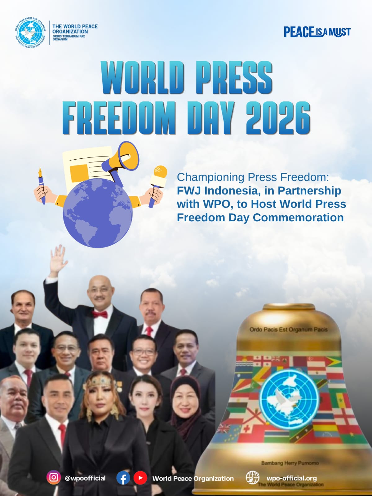 WPO dan FWJ Indonesia Gelar Peringatan Hari Kebebasan Pers Sedunia 2026 di Bogor