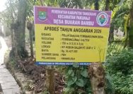 Pembangunan saluran air di Kecamatan Pakuhaji, Kabupaten Tangerang menuai kritik terkait mutu pekerjaan dan lemahnya pengawasan