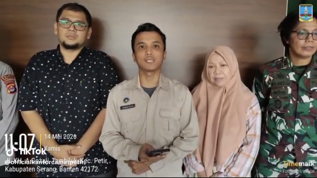 Video klarifikasi dugaan roti berbelatung sempat diunggah akun resmi Kecamatan Petir sebelum akhirnya dihapus