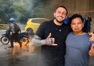 Insiden sepeda motor terbakar di Pertashop Belitang berujung bantuan restorasi dari konten kreator