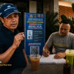 Kepala Desa Mauk Barat, Samudi, diduga menghindari awak media saat dimintai konfirmasi terkait dugaan pernyataannya yang kini menjadi sorotan publik dan berujung pada pengaduan ke pihak kepolisian.