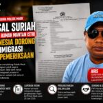 Keterangan Gambar: Sekretaris Wilayah FWJ Indonesia Kabupaten Tangerang, Aris, menunjukkan bukti laporan yang diterima Polsek Mauk terkait dugaan penganiayaan. Perkara saat ini masih dalam penyelidikan.