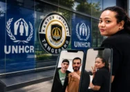 Foto wanita yang mengaku sebagai petugas psikolog dari UNHCR. Berdasarkan keterangan korban, wanita tersebut diduga merupakan teman Muhamad Basel yang saat itu sedang dalam penanganan Imigrasi Tangerang. Ia diduga membawa Honda Vario hitam milik korban serta meminta uang Rp60–70 juta dan 100 dolar AS dengan dalih mengurus deportasi.