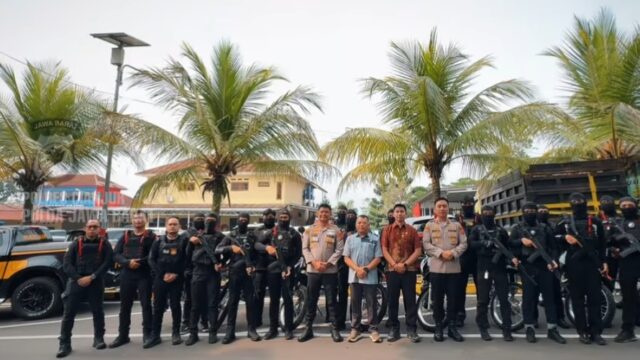 Tim Mabes Polri dan Polda Jabar Tinjau Pembangunan WBK Polres Cianjur