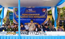 Trihexyphendil, Hexymer, dan Tramadol Dimusnahkan, Sebagian Barang Bukti Disisihkan untuk Pemeriksaan